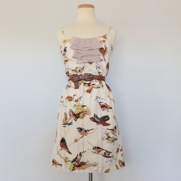 Anthropologie Dresses & Skirts - Anthro Fall Bird Dress